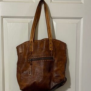 Bed Stu Rustic Brown Leather Tote